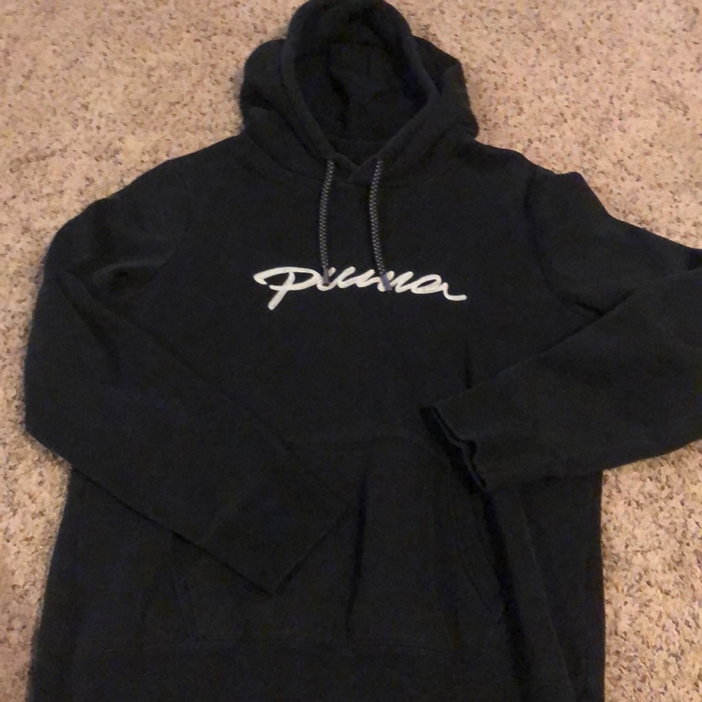 Puma sweatshirt. Black and very warm